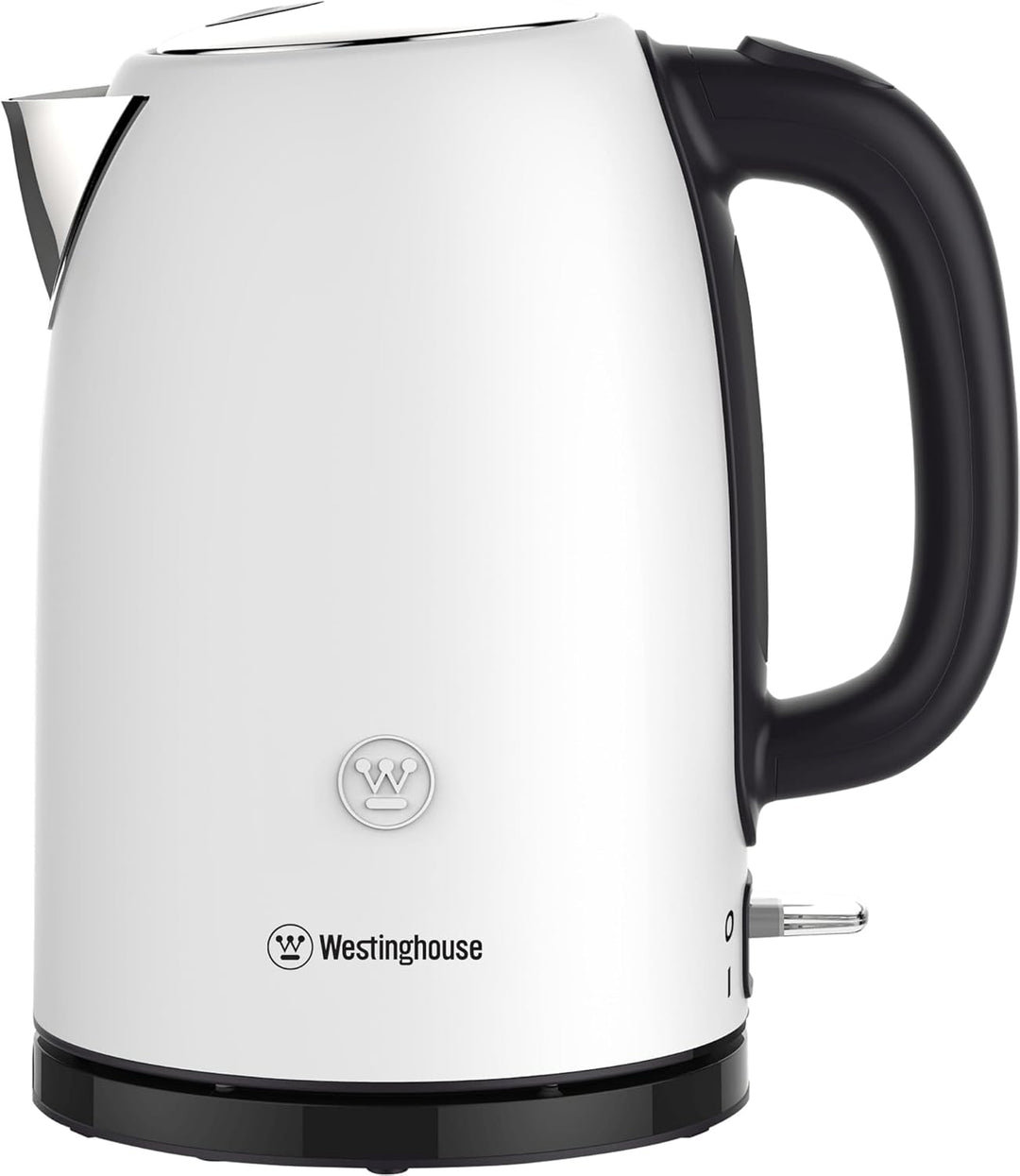 WESTINGHOUSE Wasserkocher Basic-Serie 2200 Watt, Wasserkocher Edelstahl mit 1,7 Liter Fassungsvermög