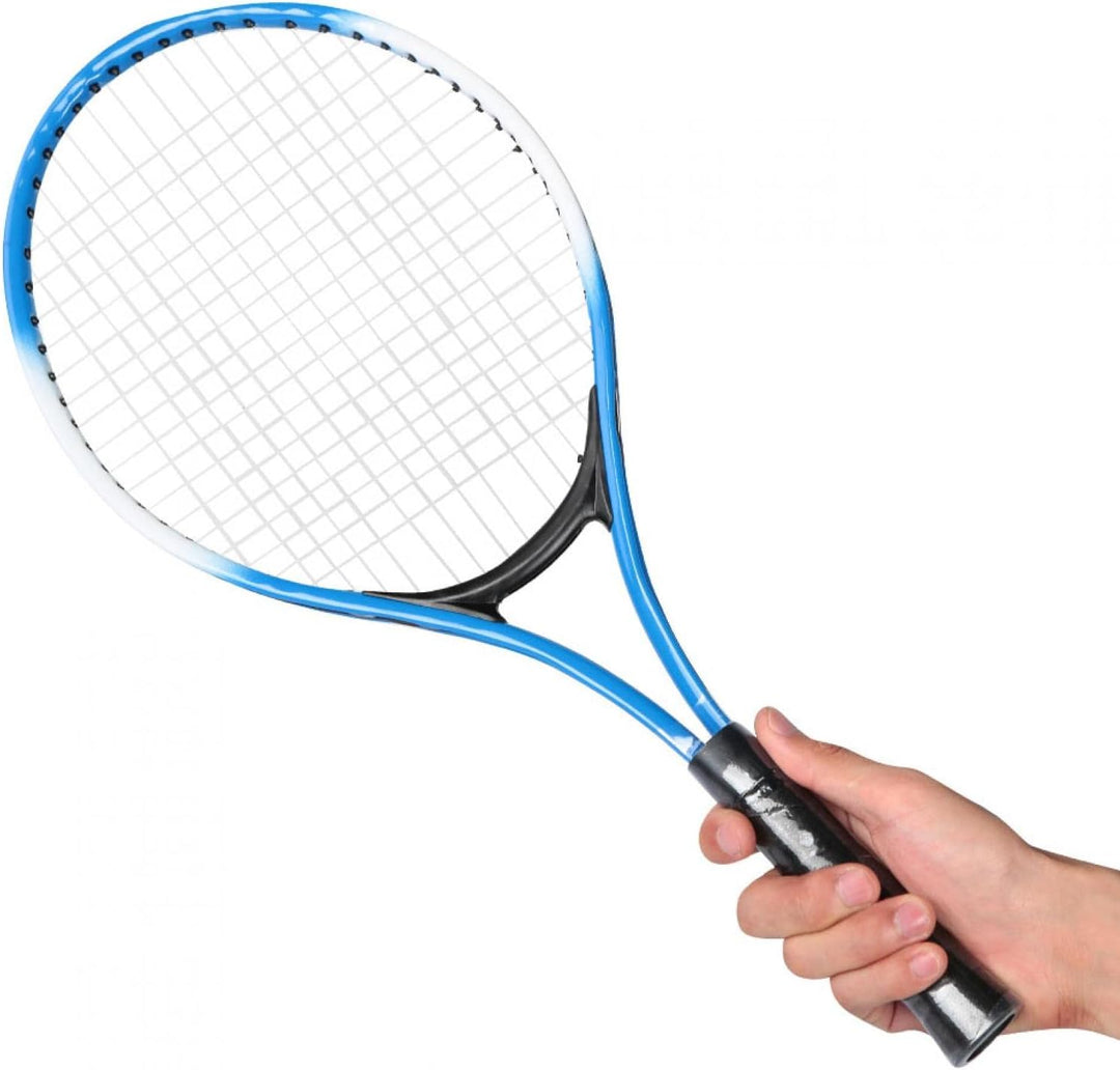 Kinder Tennisschläger, Langlebige Tennisschläger aus Eisenlegierung, Anfänger Übungsschläger mit Bal