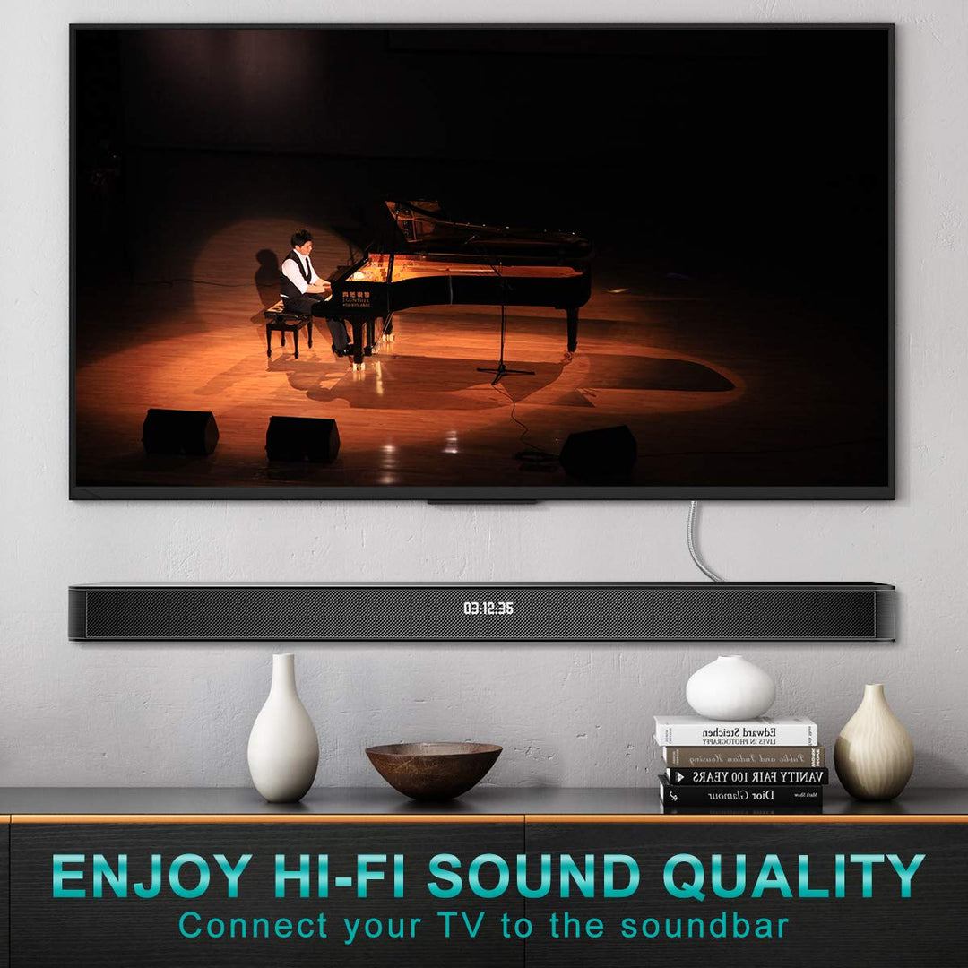 EMK Optisches Kabel Optisches Audiokabel Digital Toslink Kabel Spdif Kabel Kompatibel mit TV, Soundb