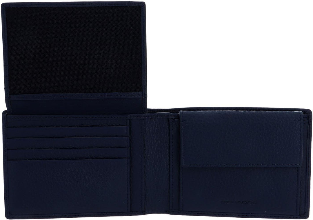 Piquadro Modus Special Scheckbuchhülle 12 Centimeters Blau (Blu), Blau (Blu)