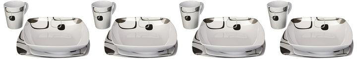 BRUNNER Melamin Set Enigma 16 Teile. Standard, Standard