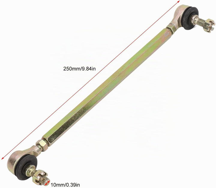 Kugelgelenk Spurstange, 2 Stück 250 Mm Kugelgelenk Spurstange 10 Mm Gewinde Stahllegierung für 125 C
