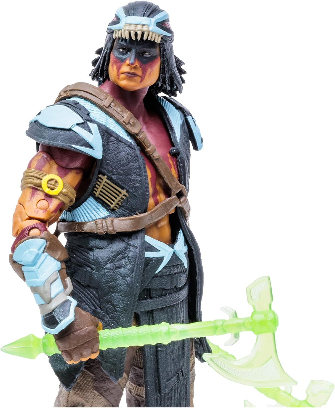 McFarlane Mortal Kombat Actionfigur Nightwolf 18 cm, Mehrfarbig Modern, Modern