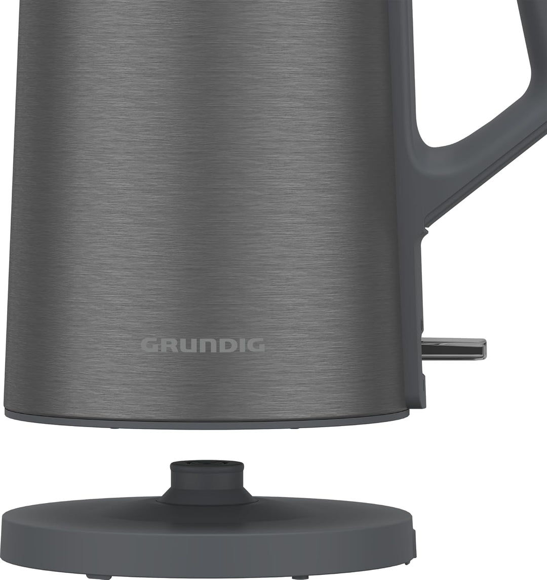 Grundig WK 7340 Wasserkocher, 2.150 W Leistung, 1,5 l Fassungsvermögen, Kabelaufwicklung, Abschaltau