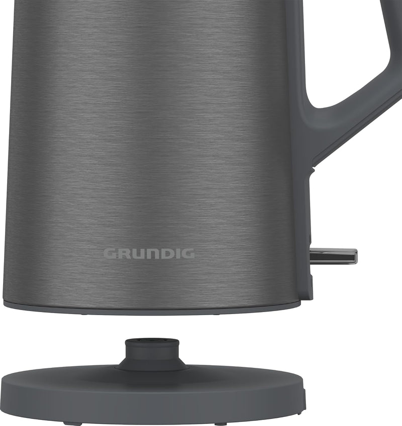 Grundig WK 7340 Wasserkocher, 2.150 W Leistung, 1,5 l Fassungsvermögen, Kabelaufwicklung, Abschaltau