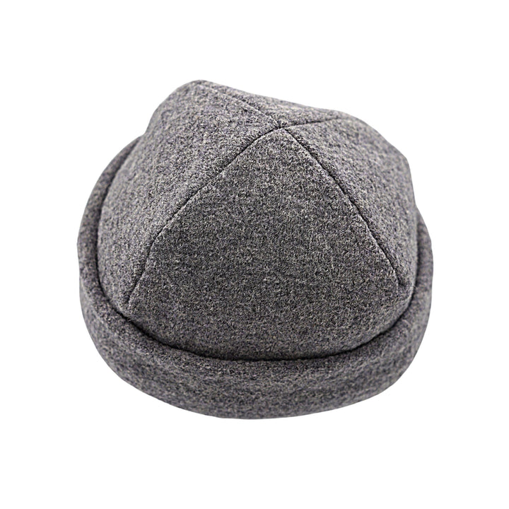 frihed.® Saunahut Stone aus Wollwalk - 100% Schafschurwolle - Premium Sauna Accessoire für Männer un