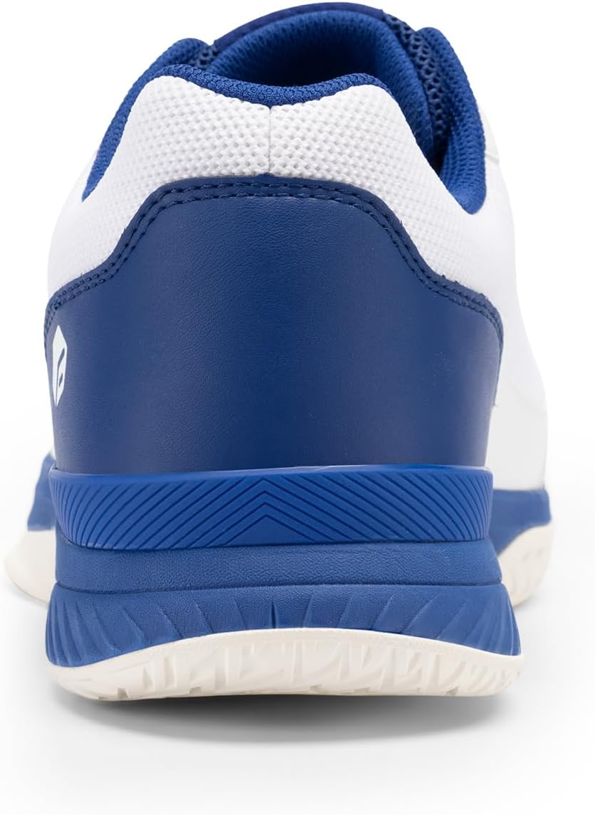 FitVille Extra Weit Tennisschuhe Herren rutschfest Hallenschuhe Atmungsaktiv Badminton Schuhe Bequem