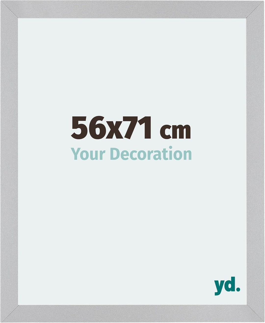 yd. Your Decoration - Bilderrahmen 56x71 cm - Bilderrahmen aus MDF mit Acrylglas - Antireflex - Ausg