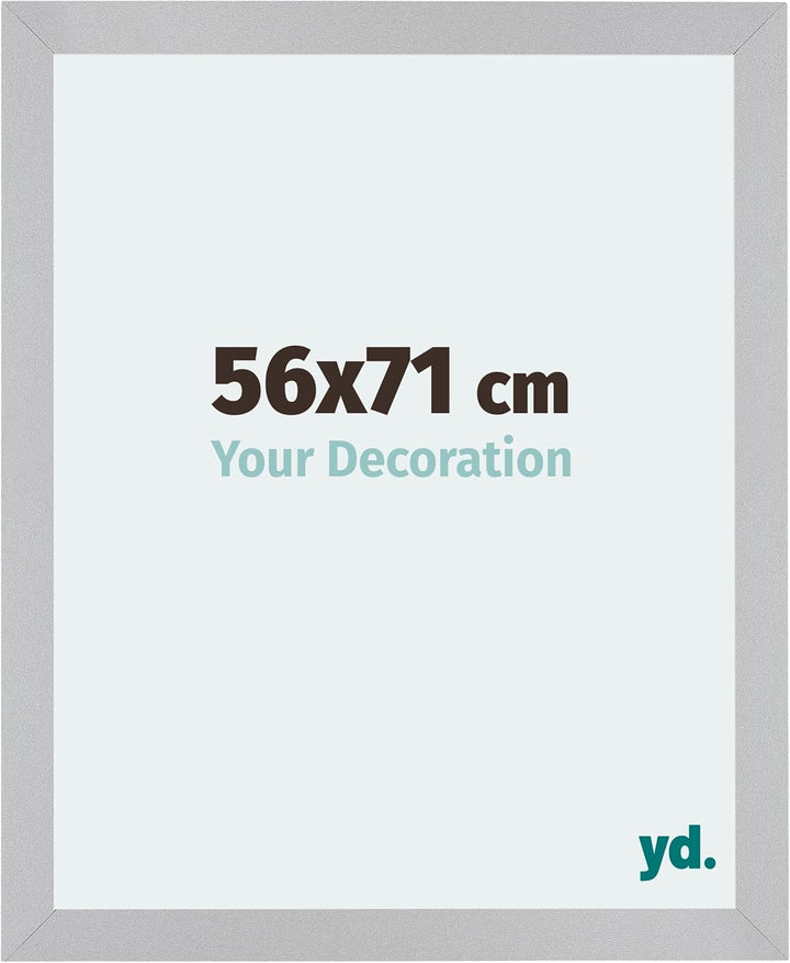 yd. Your Decoration - Bilderrahmen 56x71 cm - Bilderrahmen aus MDF mit Acrylglas - Antireflex - Ausg