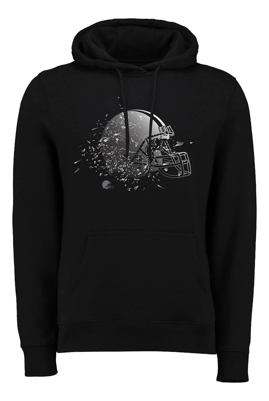 Fanatics - NFL Cleveland Browns Shatter Graphic Hoodie - Schwarz Farbe Schwarz M Schwarz, M Schwarz