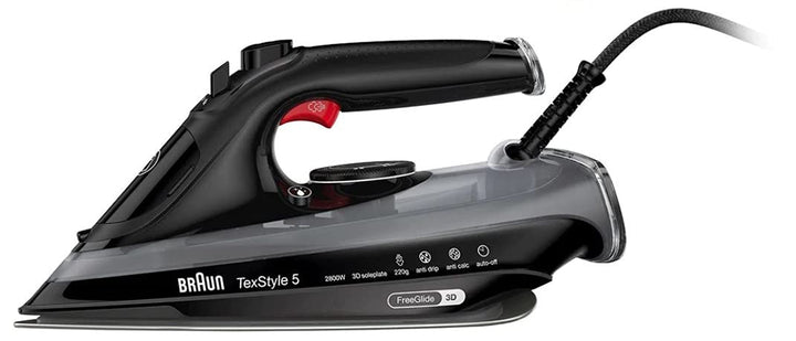 Braun 0127406005 SI 5088 BK Dry &amp; Steam Iron, Kunststoff, 0,3 Liter, Schwarz