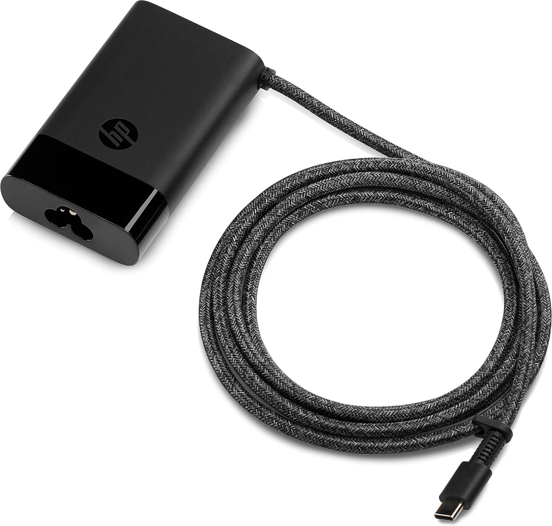 HP USB-C Ladekabel für Laptops, Tablets & Smartphones, 65W, 180 cm Kabellänge, schwarz 65W USB-C Lad