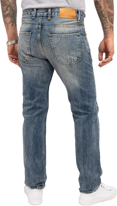 Indumentum Jeans Herren Regular Fit Hose 29W / 30L Blau - Ir500, 29W / 30L Blau - Ir500