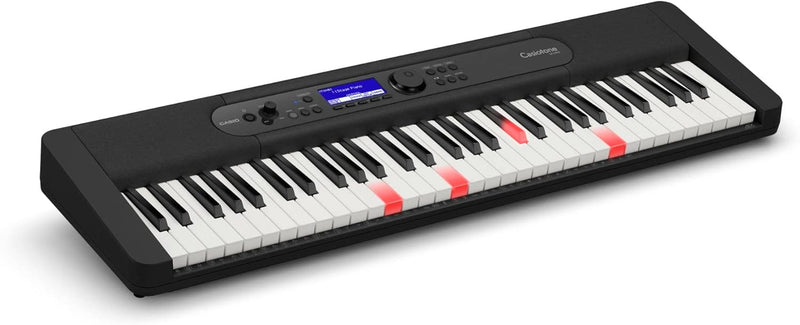 Casio LK-S450 CASIOTONE Top Leuchttastenkeyboard mit 61 anschlagdynamischen Tasten im Piano-Look mit