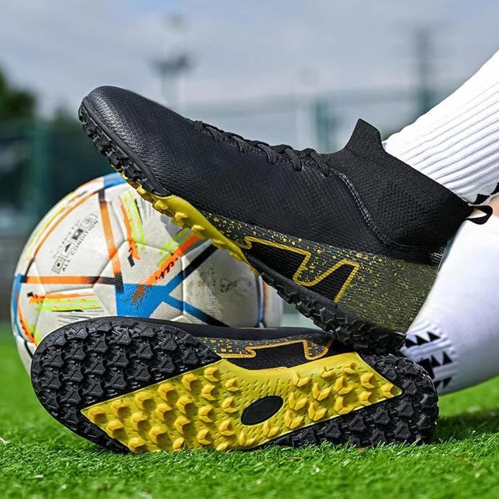 sudorun Fussballschuhe Herren Kinder Kunstrasen Fussballschuhe Hallenschuhe Für Jungen Mädchen Damen