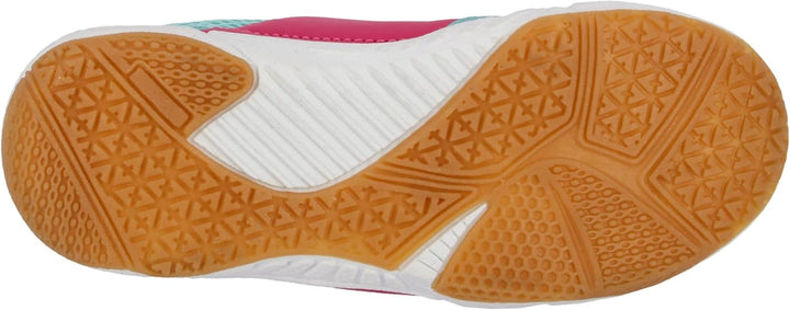 Lico Unisex Kinder Sport Vs Hallenturnschuhe 41 EU Türkis Pink Weiss, 41 EU Türkis Pink Weiss