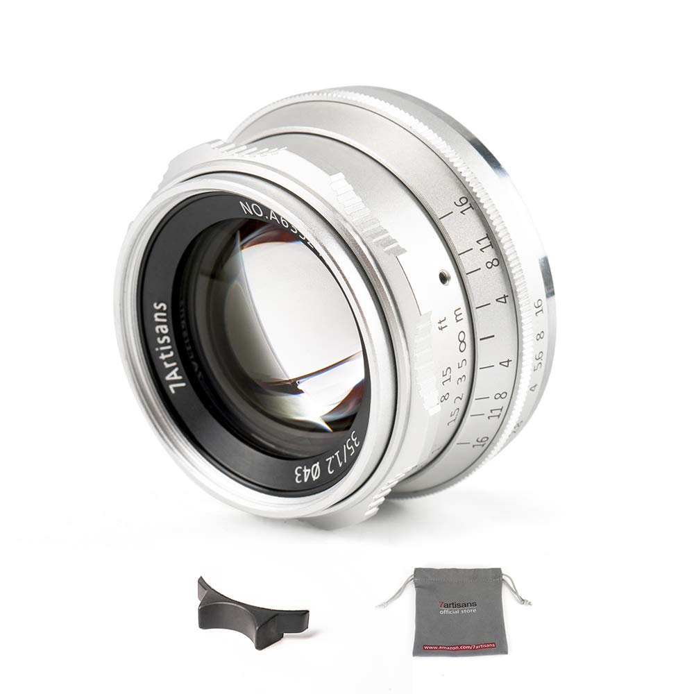 Fabrik Direkt 7artisans 35mm F1.2 APS-C Manuelle Fokuslinse Weit Fit für Kompakte Spiegellose Kamera