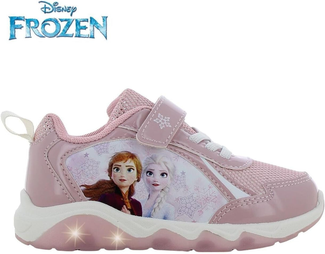 Leomil Frozen ELSA Schuhe Blinkschuhe Mädchen, Ideal for Schule und Freizeit 28 EU Lila 545, 28 EU L