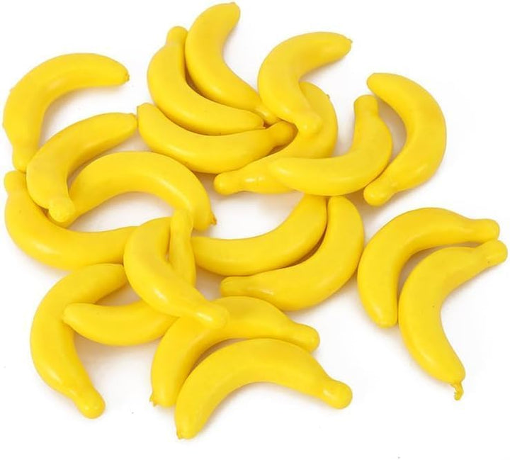 Mini-Bananen-Frucht, künstliche Bananen-Requisiten, Kunststoff-Schaumstoff, Gemüse, Obst als Party-O