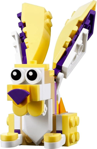 Lego Creator 3-in-1 Set: Wald-Fabelwesen 31125 + Tropischer Papagei 30581 (Polybag), ab 7 Jahren