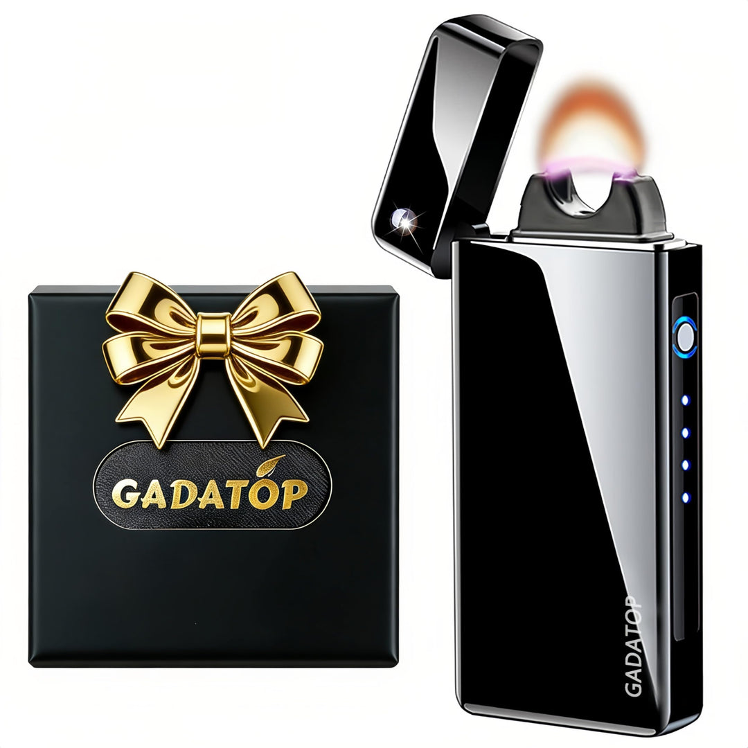 GADATOP Arc Plasma Flamme Feuerzeug USB wiederaufladbares, winddichtes elektrisches Feuerzeug für Ke