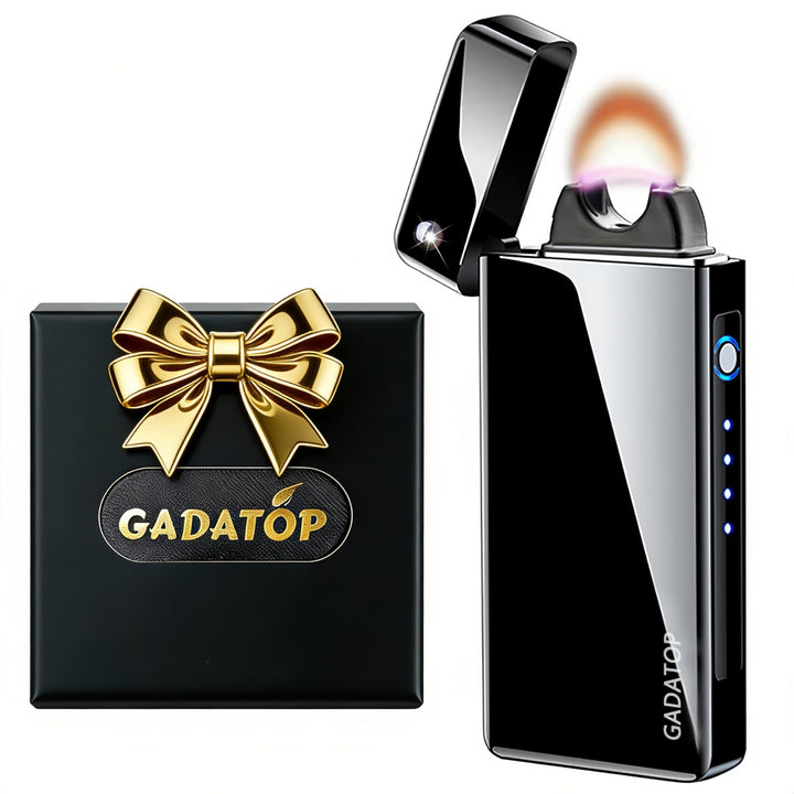 GADATOP Arc Plasma Flamme Feuerzeug USB wiederaufladbares, winddichtes elektrisches Feuerzeug für Ke