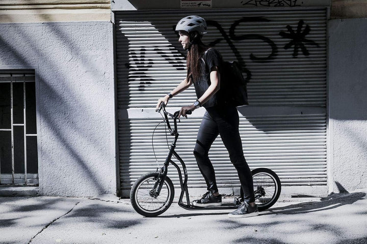 Yedoo S1616 Tretroller - bis 150 kg, mit Luftreifen 16/16 - Kickscooter für Erwachsene mit verstellb