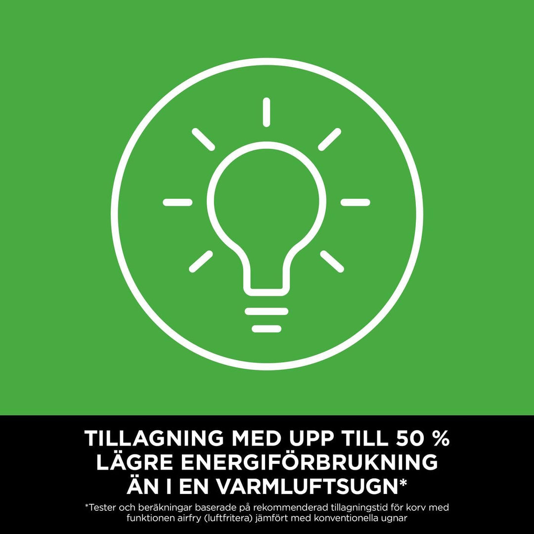 Ninja CRISPi Tragbare Heissluftfritteuse, 3,8 l & 1,4 l, 4-in-1: Heissluftfrittieren, Braten, Warmha