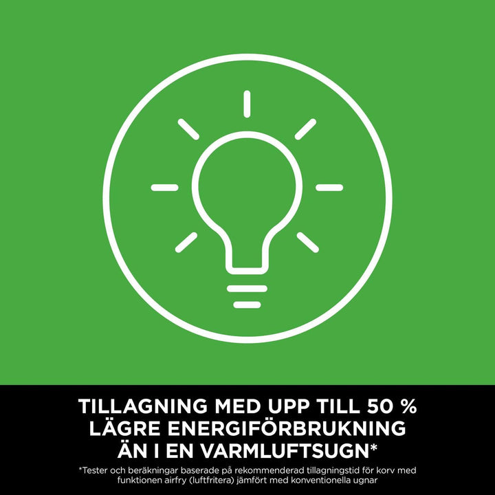 Ninja CRISPi Tragbare Heissluftfritteuse, 3,8 l & 1,4 l, 4-in-1: Heissluftfrittieren, Braten, Warmha