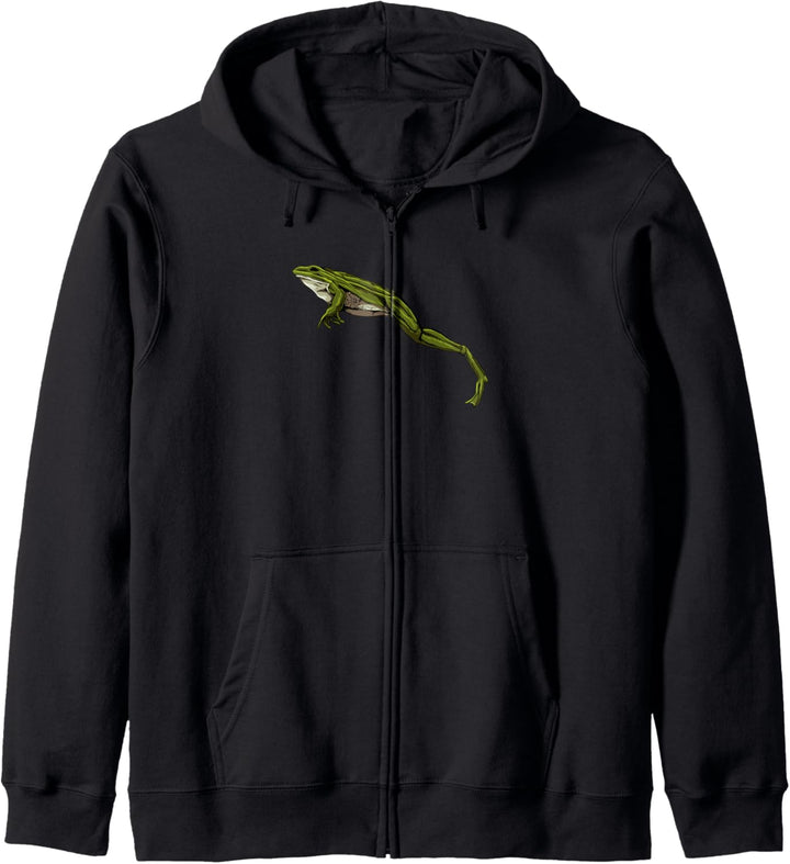 Frosch springt - Frösche Kapuzenjacke