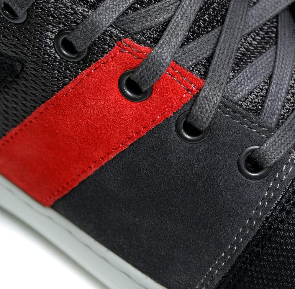 Dainese York D-WP Shoes, Motorradschuhe Wasserdicht Phantom Rot 36 EU, Phantom Rot 36 EU