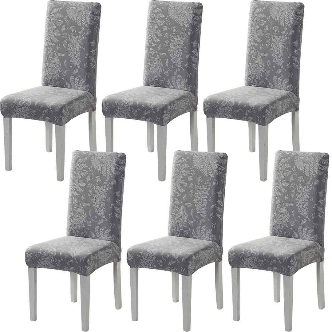 HZDHCLH Stuhlhussen 4er Set Stuhlbezüge Stretch abnehmbar, waschbar, Esszimmerstuhl-Schutzsitz für H