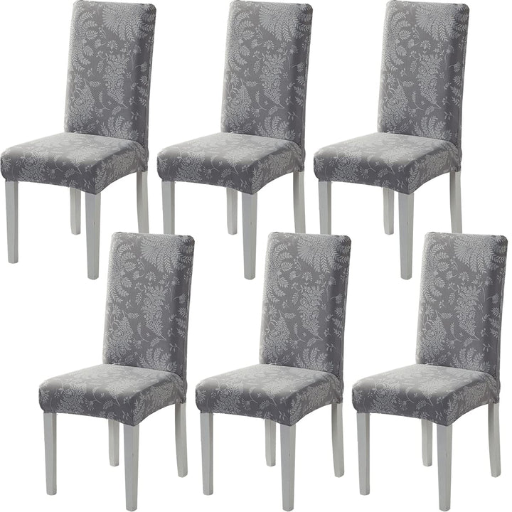 HZDHCLH Stuhlhussen 4er Set Stuhlbezüge Stretch abnehmbar, waschbar, Esszimmerstuhl-Schutzsitz für H