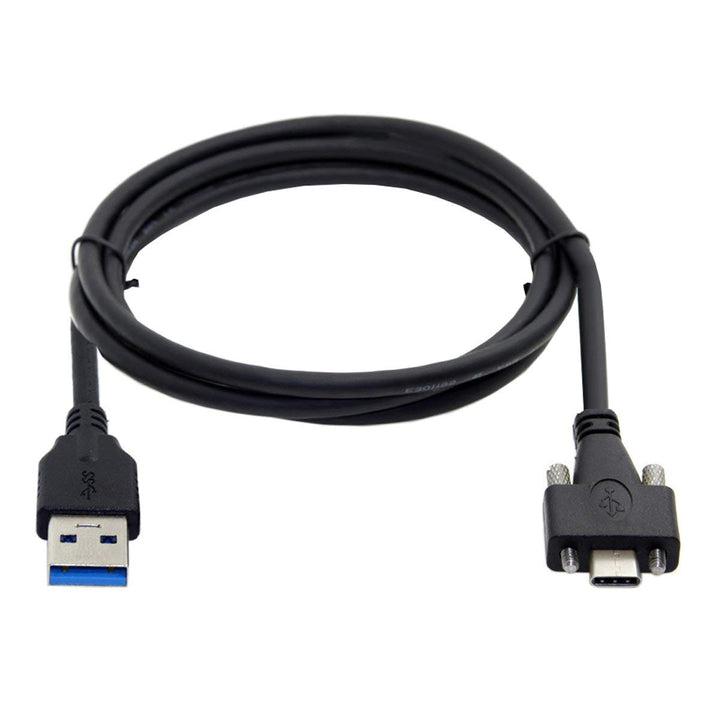 chenyang CY USB-Kabel für die Schalttafelmontage USB C-zu-USB-Datenkabel USB 3.1 Typ-C-Doppelschraub
