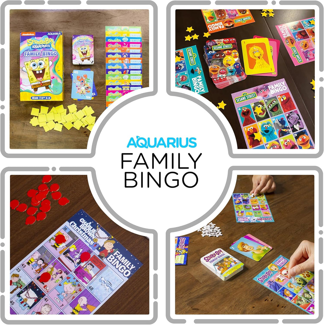 AQUARIUS Familien-Bingo-Tischspiel Spongebob