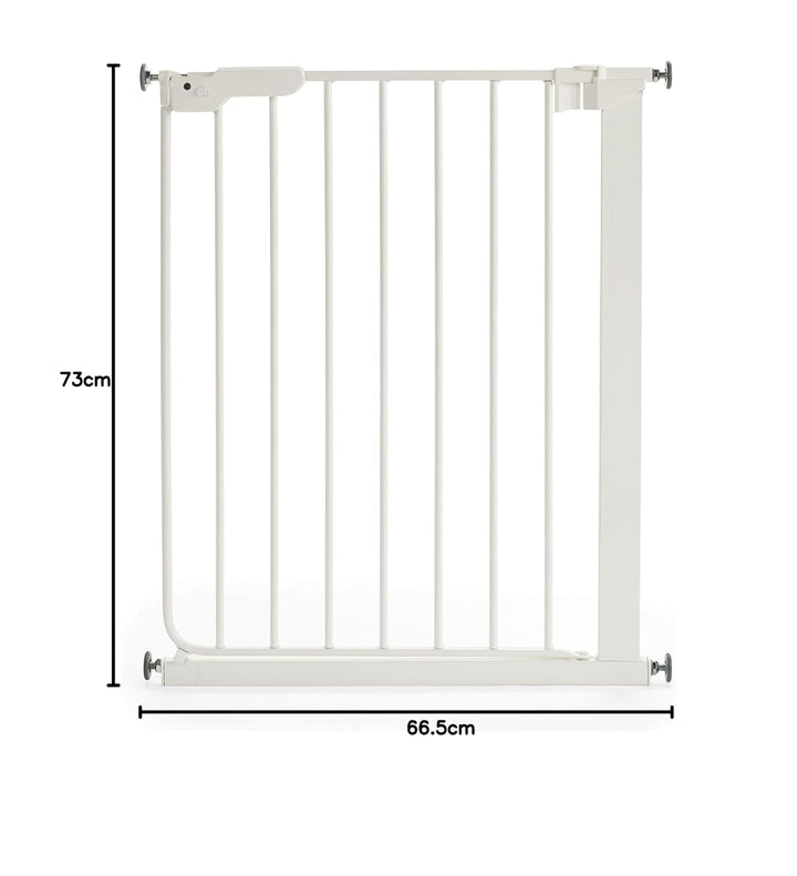 Baby Dan Tür und Treppenschutzgitter Slim Fit: für schmale Öffnungen, 63 - 69.5 cm, Farbe: