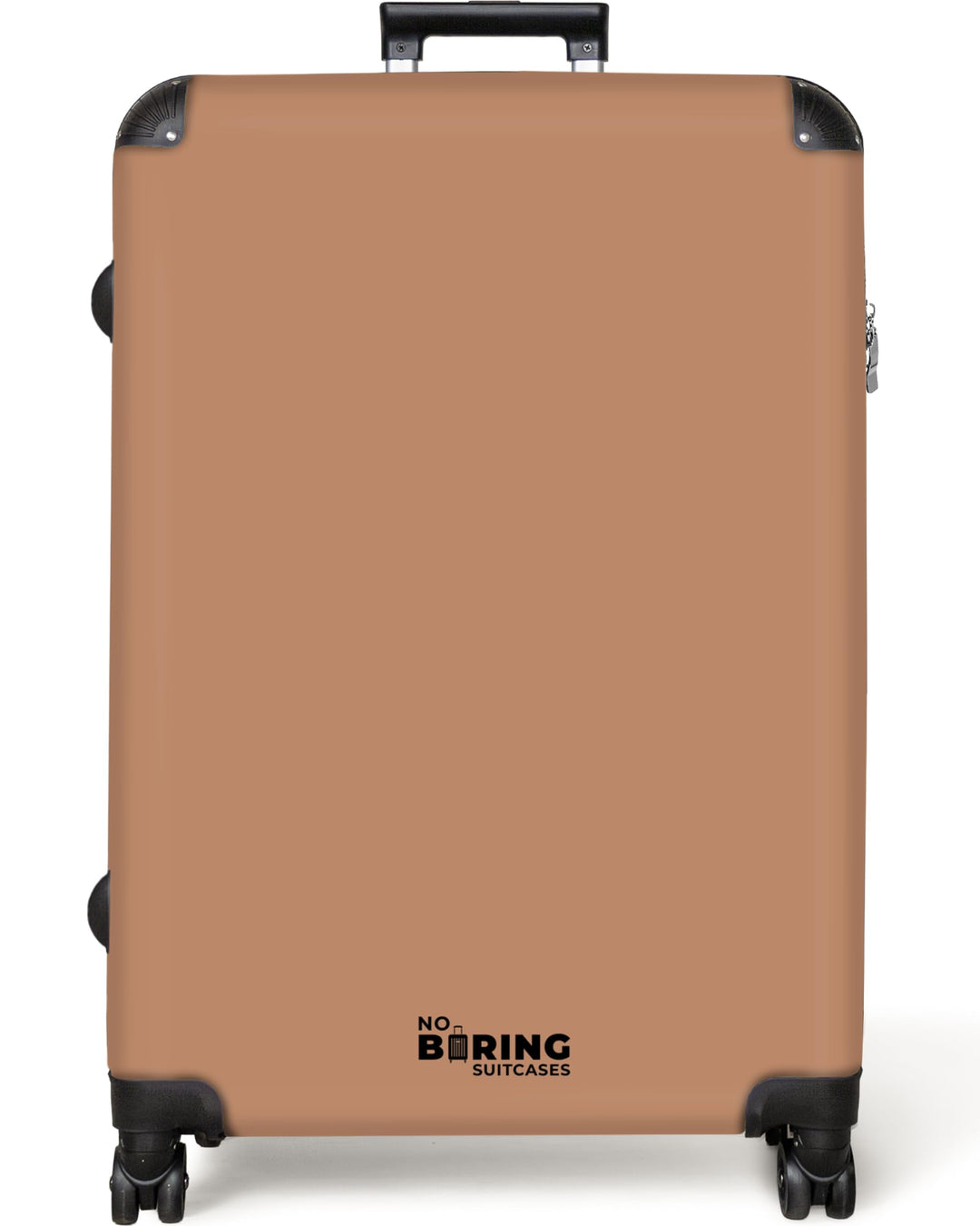 NoBoringSuitcases.com® Koffer XL Gross 77x51.5x28 cm Reisekoffer mit 4 Rollen Leicht Trolley Hartsch