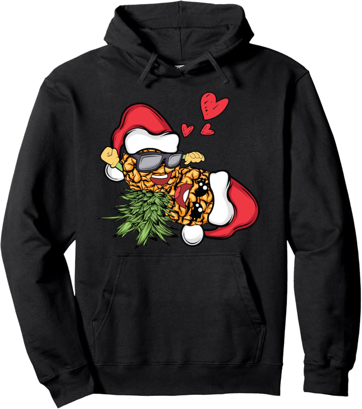 Swingers Pärchen, Ananas, schwingend, Weihnachten Pullover Hoodie