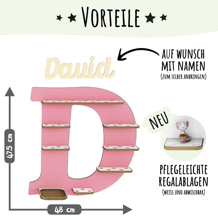 Tonie Regal für Toniebox, Toniebox Regal personalisiert mit Name und Holzsymbolen, Tonie Aufbewahrun