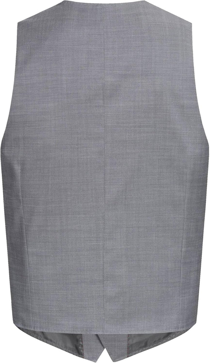 GREIFF Modern WITH 37.5 Herren Weste Regular, 44 hellgrau