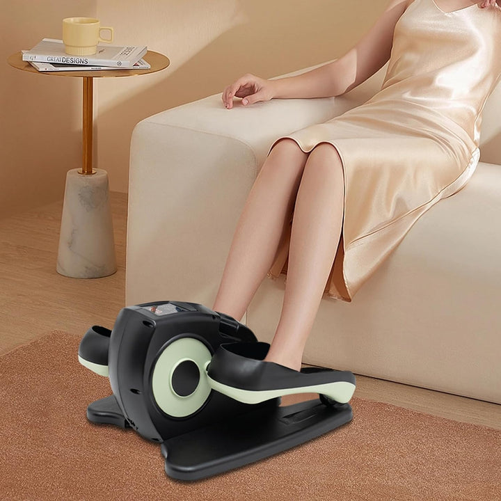 Sportgeräte Zuhause 5 Gänge Beintrainer im Sitzen 3 Modi Sitzender Bein Fuss Pedal Übungsgerät Ideal