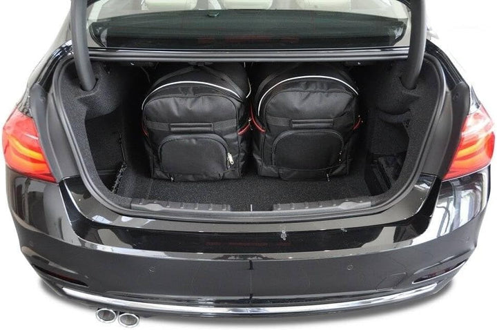 KJUST Dedizierte Reisetaschen 4 stk kompatibel mit BMW 3 LIMOUSINE F30 2012-2018