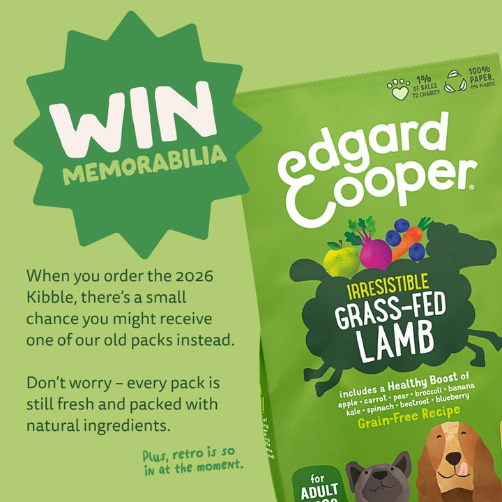 Edgard & Cooper Frisches Trockenfutter für ausgewachsene Hunde (7 kg, Lamm) Lamm 7.00 kg (1er Pack),