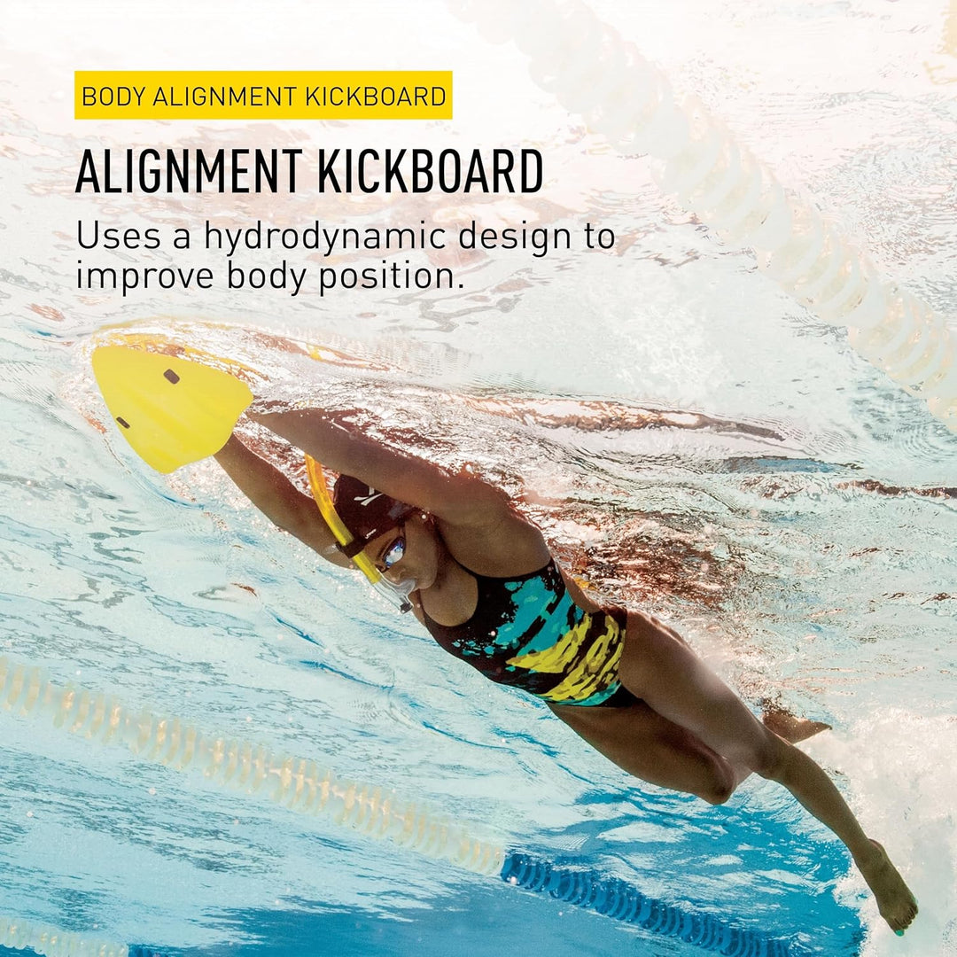 FINIS Alignment Kickboard - Schwimmbrett für Erwachsene für das Schwimmtraining - Schwimmausrüstung