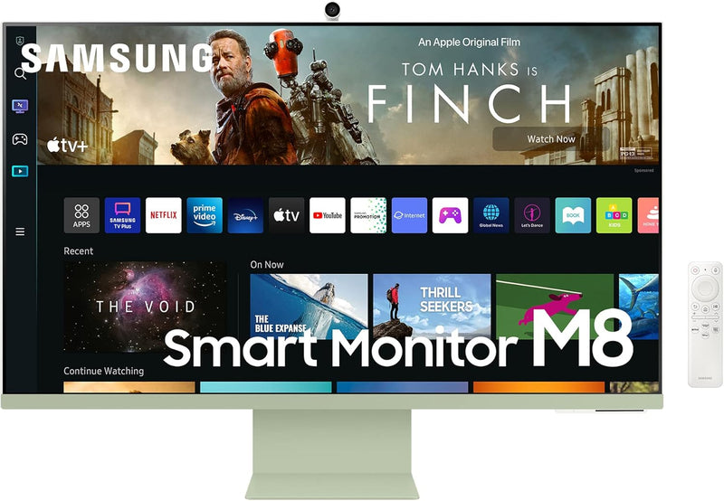 Samsung M8 Smart Monitor S32BM80GUU, 32 Zoll, VA-Panel, Bildschirm mit Lautsprechern, 4K UHD-Auflösu