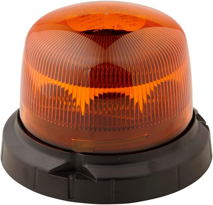 HELLA - LED-Blitz-Kennleuchte - RotaLED Compact - 12/24V - gelb - geschraubt - Kabel: 150mm - Stecke