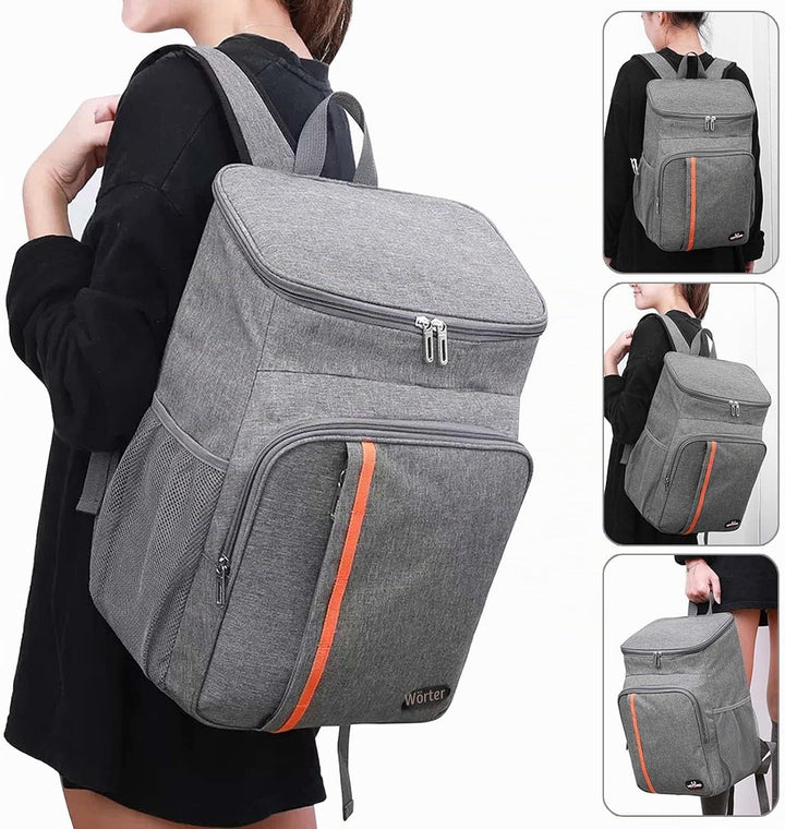 Cozlly 18L Kühlrucksack, Isolierte Kühltasche Rucksack, Thermo Rucksack Gross, Picknick Rucksäcke Au