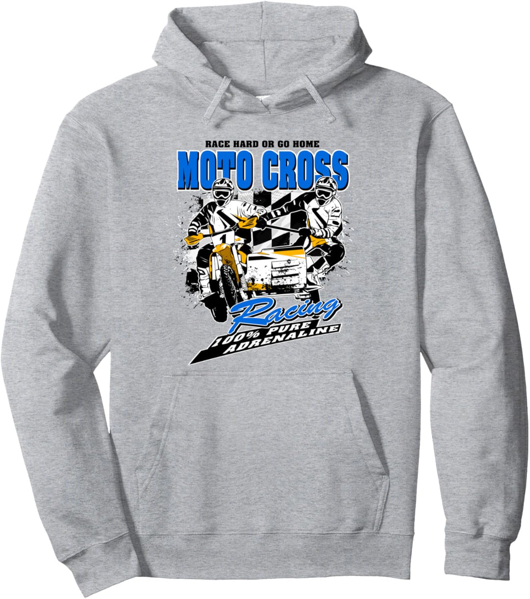 Sidecarcross - Seitenwagen Moto Cross Pullover Hoodie