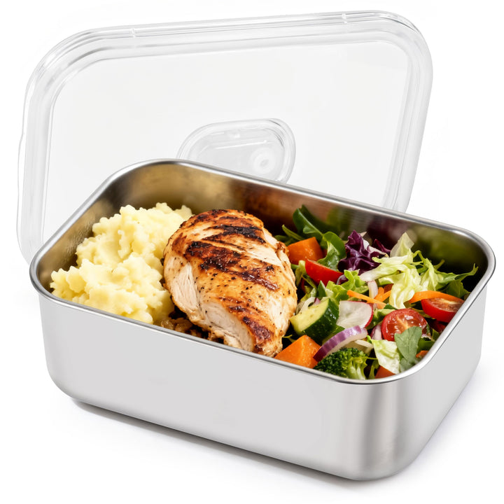 AUTOPkio 1,8L Innenbehälter aus 304 Edelstahl, Original Ersatz für elektrische Lunchbox, Kompatibel