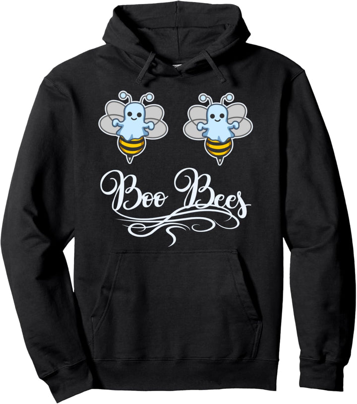 BOO BEES, Lustige Halloween für Damen, Bienengespenster Pullover Hoodie
